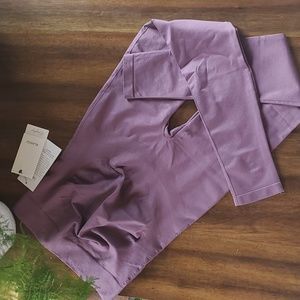 Blanqi Everyday Maternity Leggings Purple